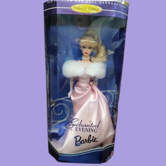 NIB 95/96? ENCHANTED EVENING BARBIE Collector Edition Doll #14992 Mattel Vintage - Picture 7 of 10